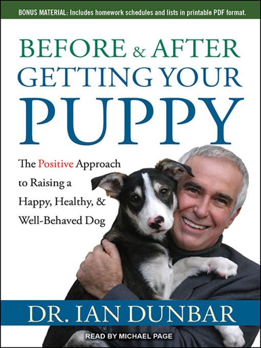 Title details for Before and After Getting Your Puppy by Ian Dunbar - Wait list